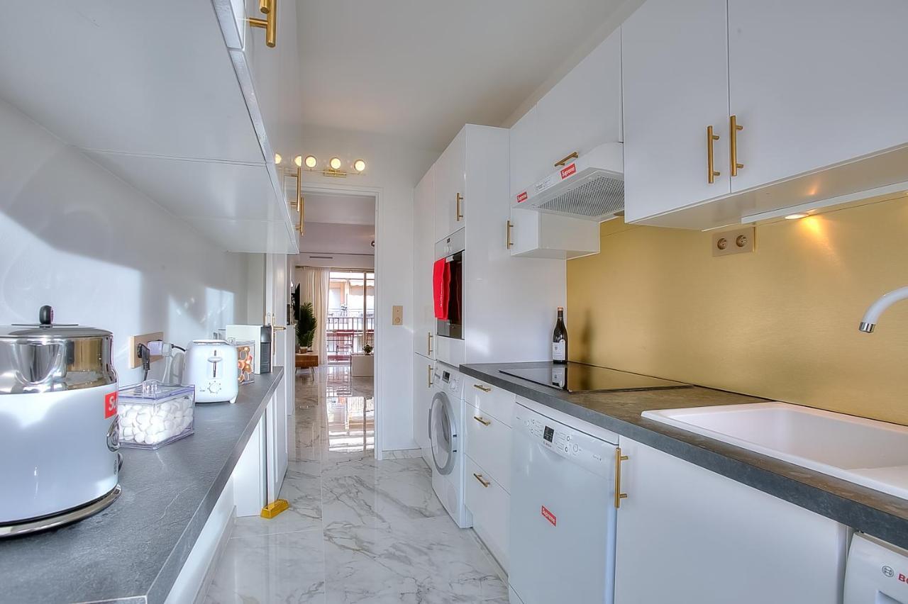 Luxury 4 Stars Apartment With 2 Terraces, Cannes Croisette 외부 사진